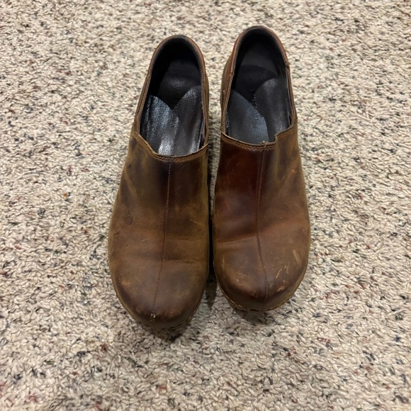 Patagonia Shoes - Patagonia Distressed Brown Clogs Size 8.5